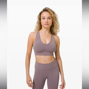 LULULEMON REVEAL BRA DIGITAL RAIN SPORT BRA